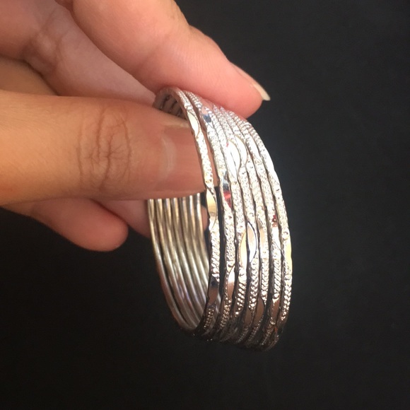 Cute girl sterling silver set